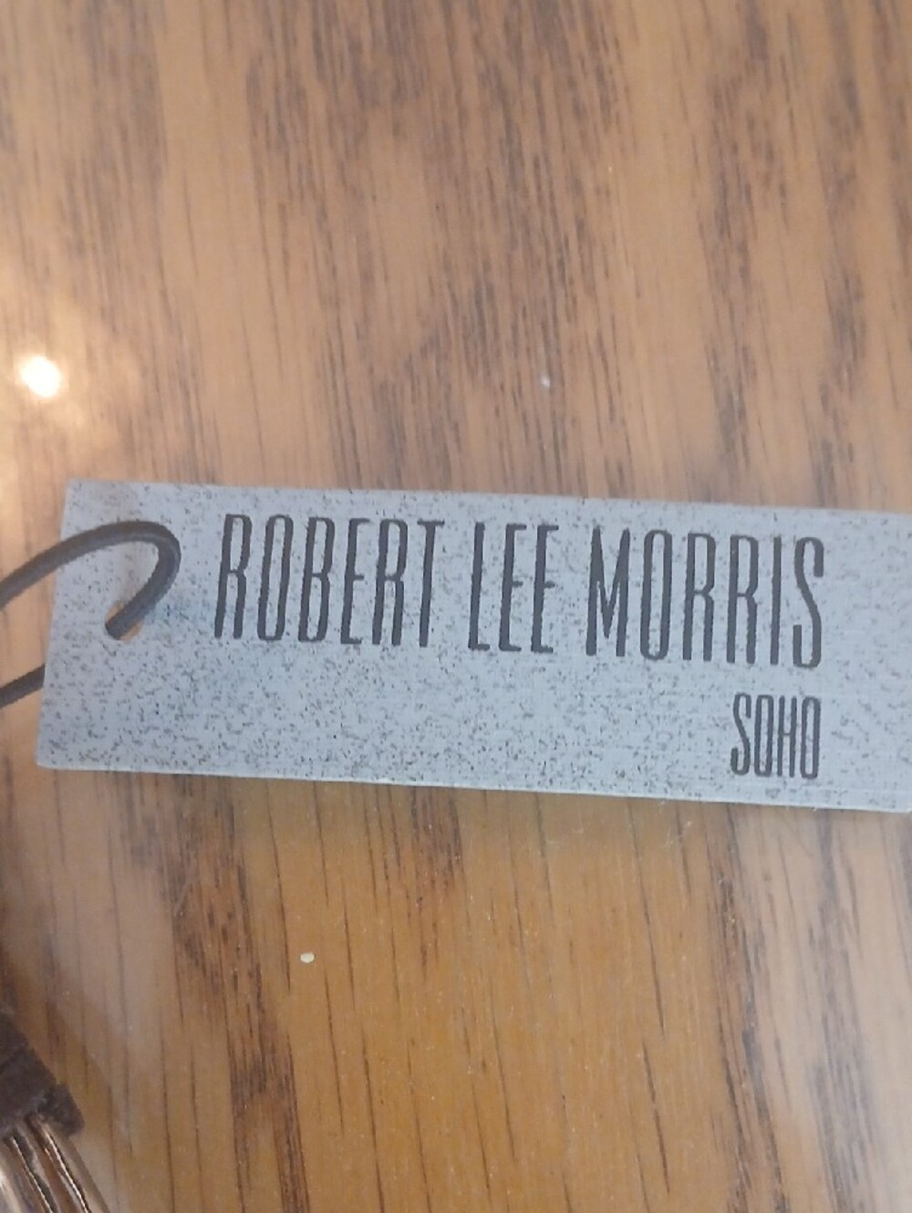 NWTs Robert Lee Morris Gold-Tone Collar Necklace with Turquoise Pendant Soho - Picture 2 of 12